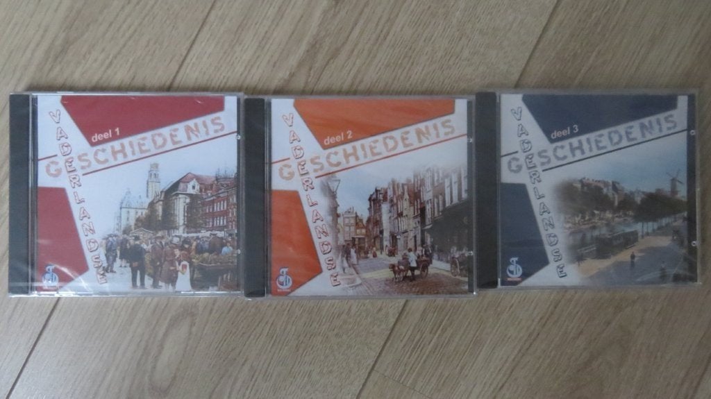 3 x vertel luister cd: Vaderlandse geschiedenis deel 1, 2, 3, Ophalen of Verzenden, Nieuw in verpakking, Gospel