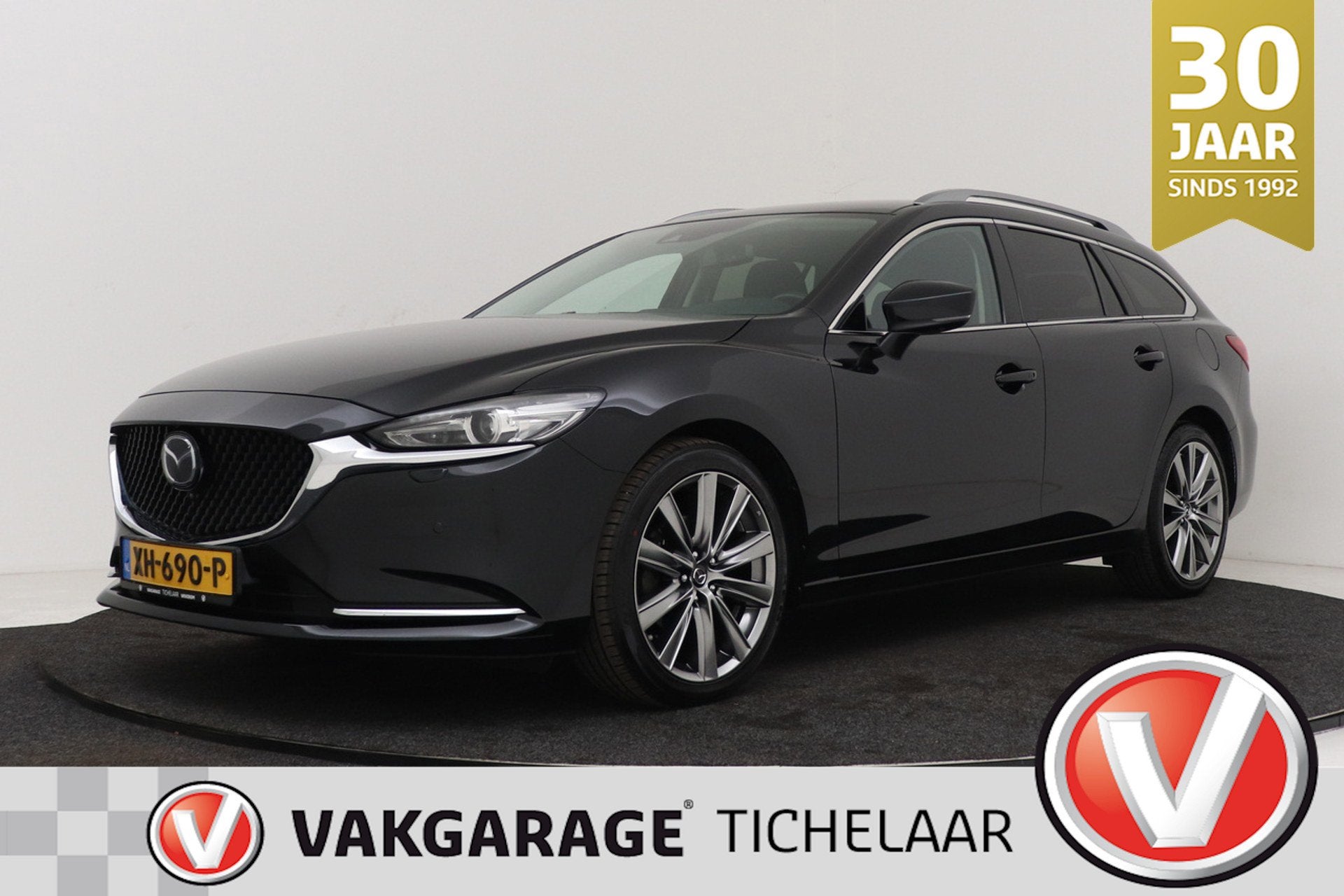 Mazda 6 Sportbreak 2.0 SkyActiv-G 165 Luxury | Trekhaak | Or, Auto's, Voorwielaandrijving, 1998 cc, Gebruikt, 4 cilinders