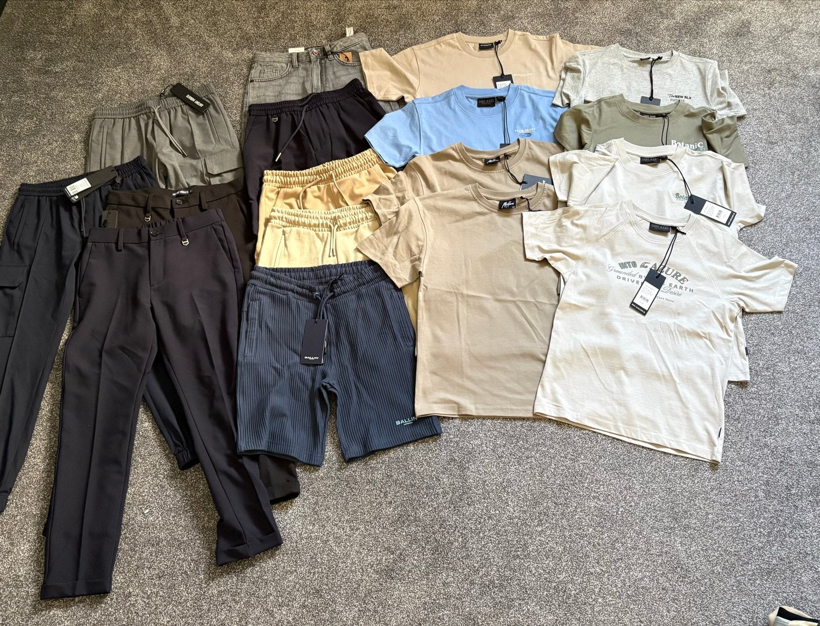 Jongens kledingpakket maat 140 - Nieuw met kaartjes, Ophalen of Verzenden, Nieuw, Jongen, Setje