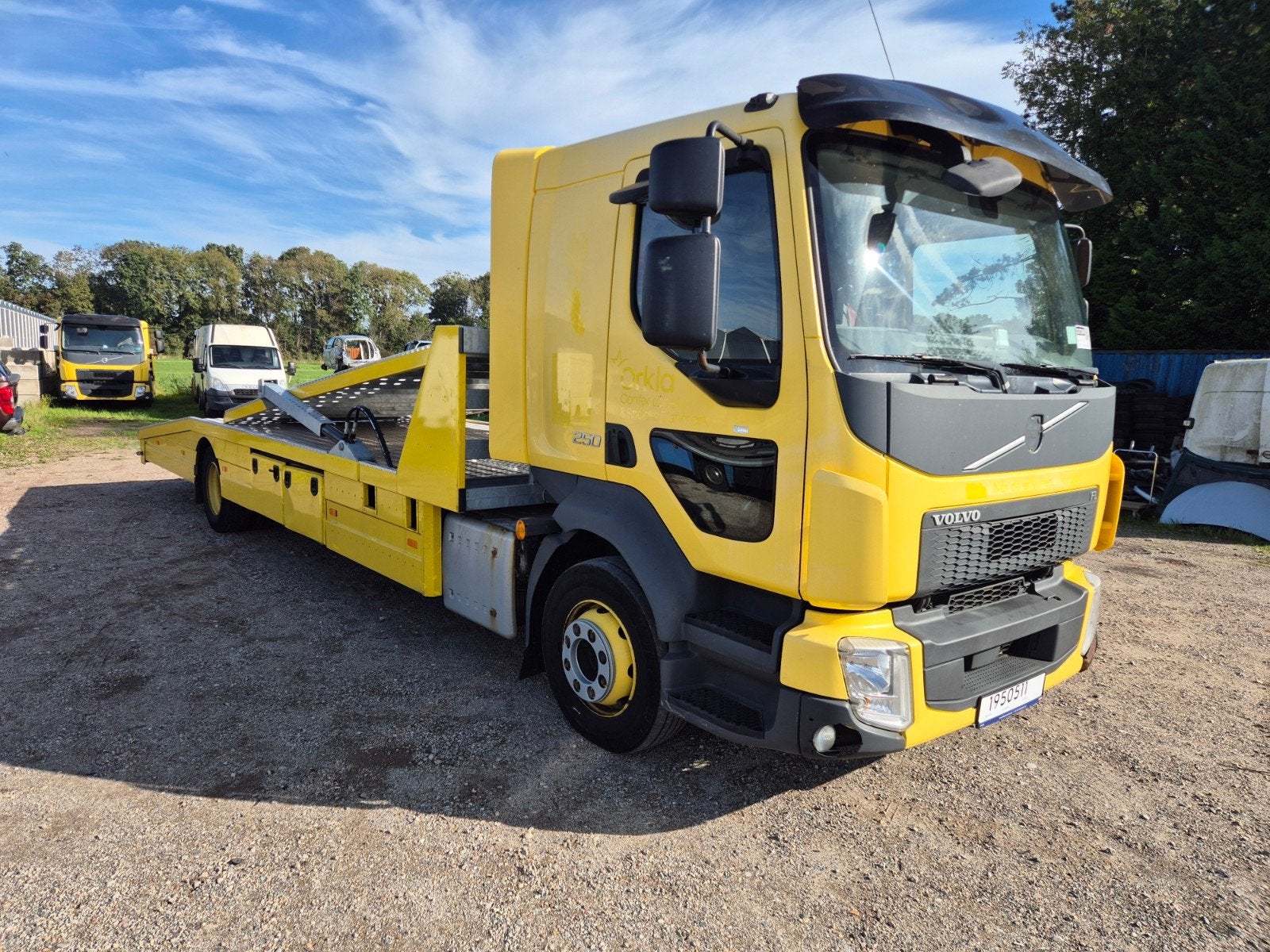 Autotransporter 3lader, Auto's, Automaat, Euro 6, Geel, Bedrijf