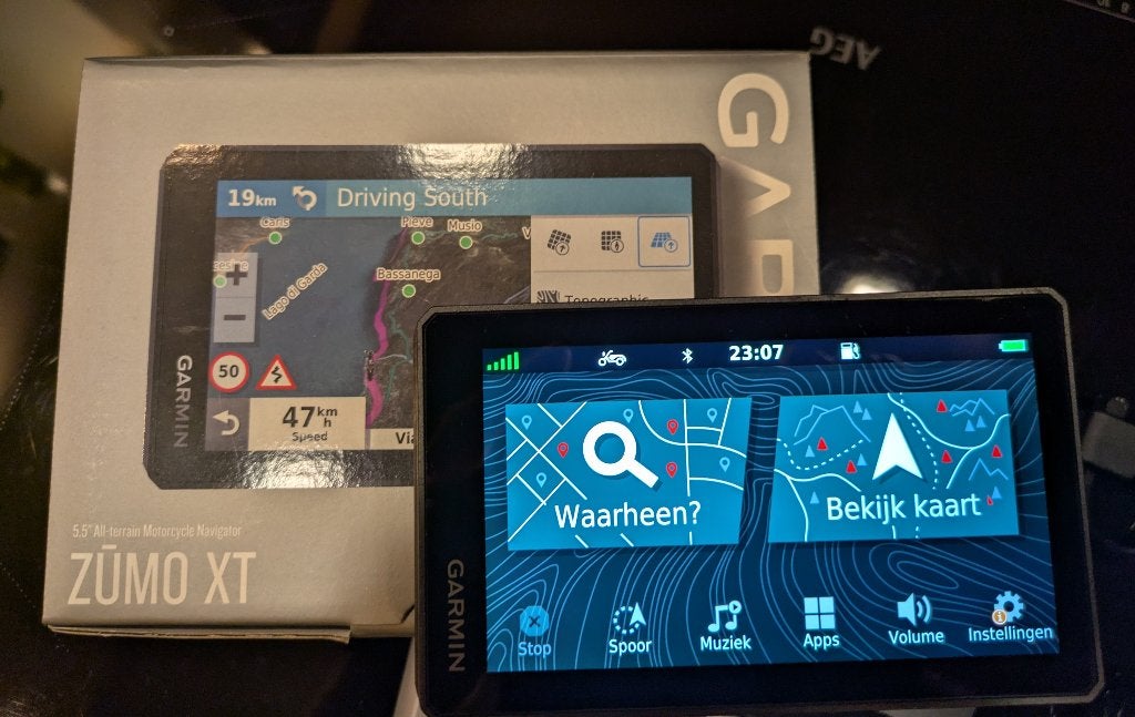 Garmin Zumo XT, Ophalen of Verzenden, Zo goed als nieuw