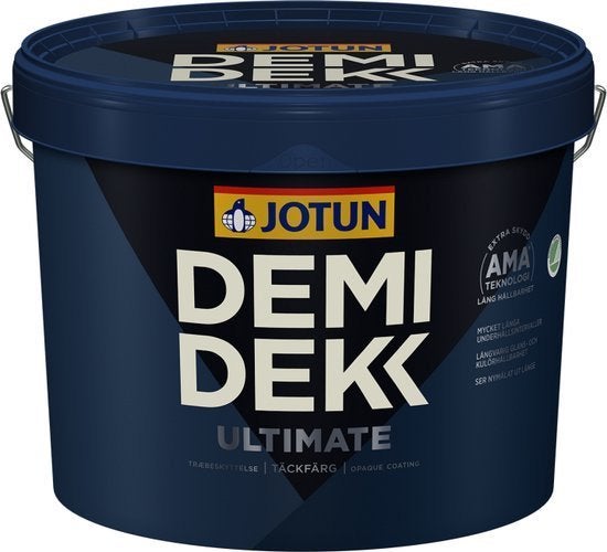 Jotun Demidekk Ultimate Täckfärg 10L | Origineel 249,-, 5 tot 10 liter, Wit, Nieuw, Ophalen of Verzenden