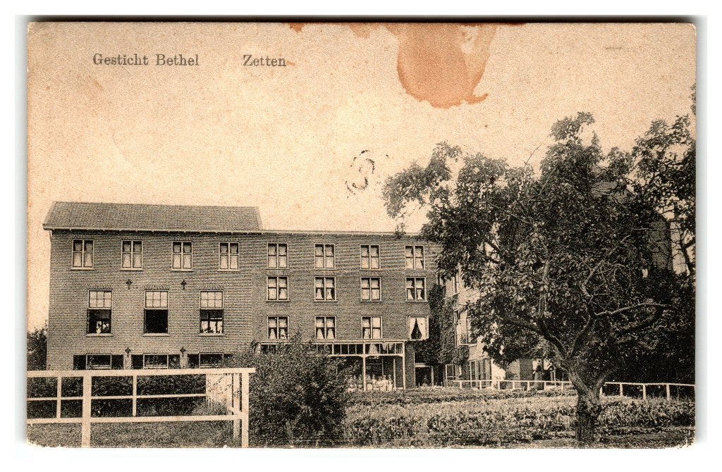 Zetten, Gesticht Bethel, Verzenden, 1920 tot 1940, Gelopen, Gelderland