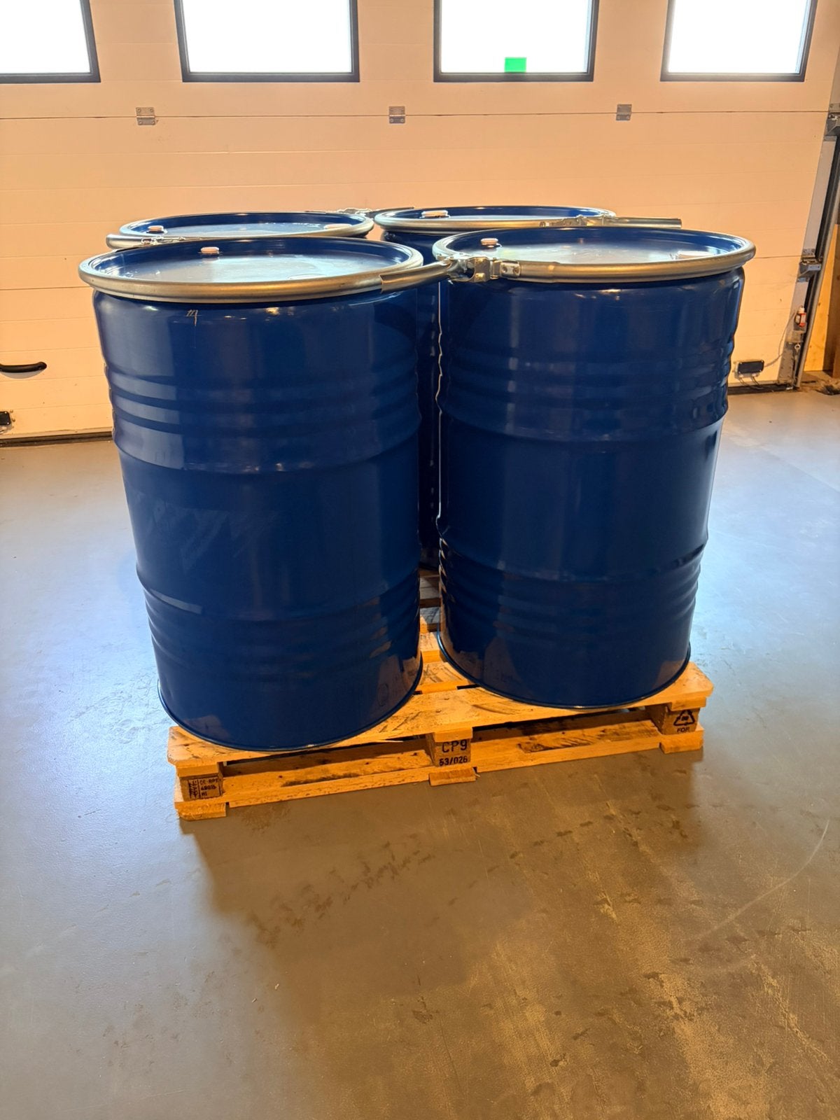 200 liter stalen vaten, Ophalen, Zo goed als nieuw