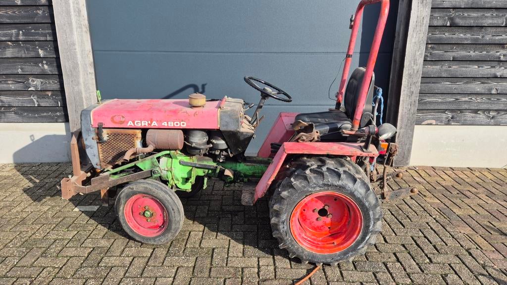 Agria 4800, Ophalen
