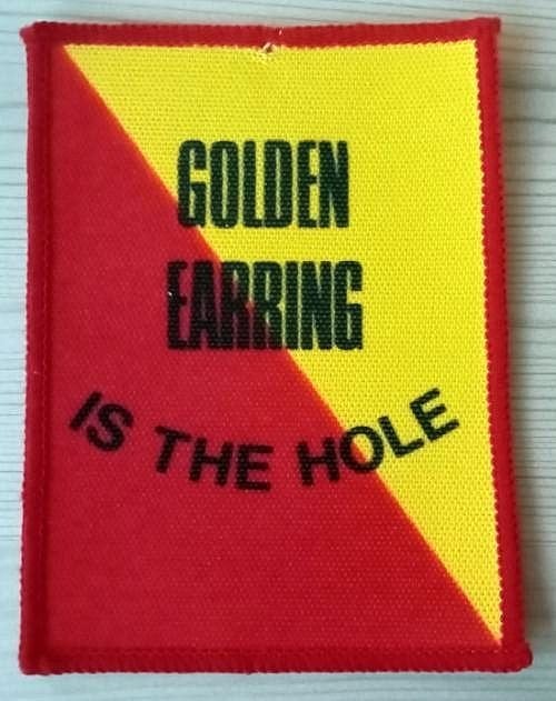 Golden Earring: the hole opnaai embleem., Verzamelen, Ophalen of Verzenden, Zo goed als nieuw