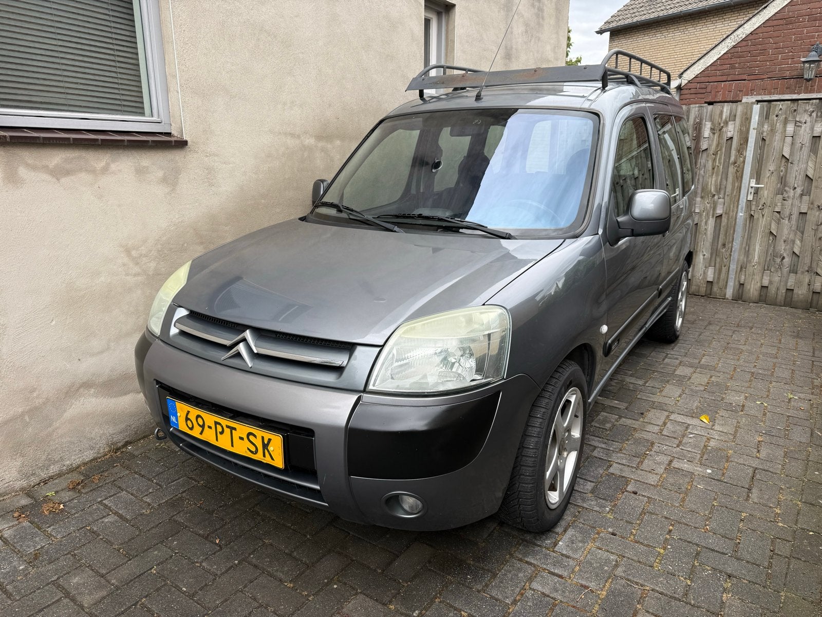 Citroën Berlingo 1.6 I 16V 2004 Grijs, 4 cilinders, 1226 kg, Origineel Nederlands, Berlingo