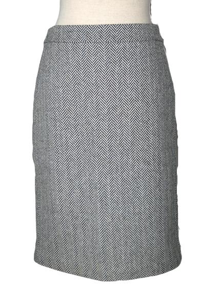 J.Crew wollen rok, rokje, grijs, Mt. M, Maat 38/40 (M), Verzenden, J.Crew, Zo goed als nieuw