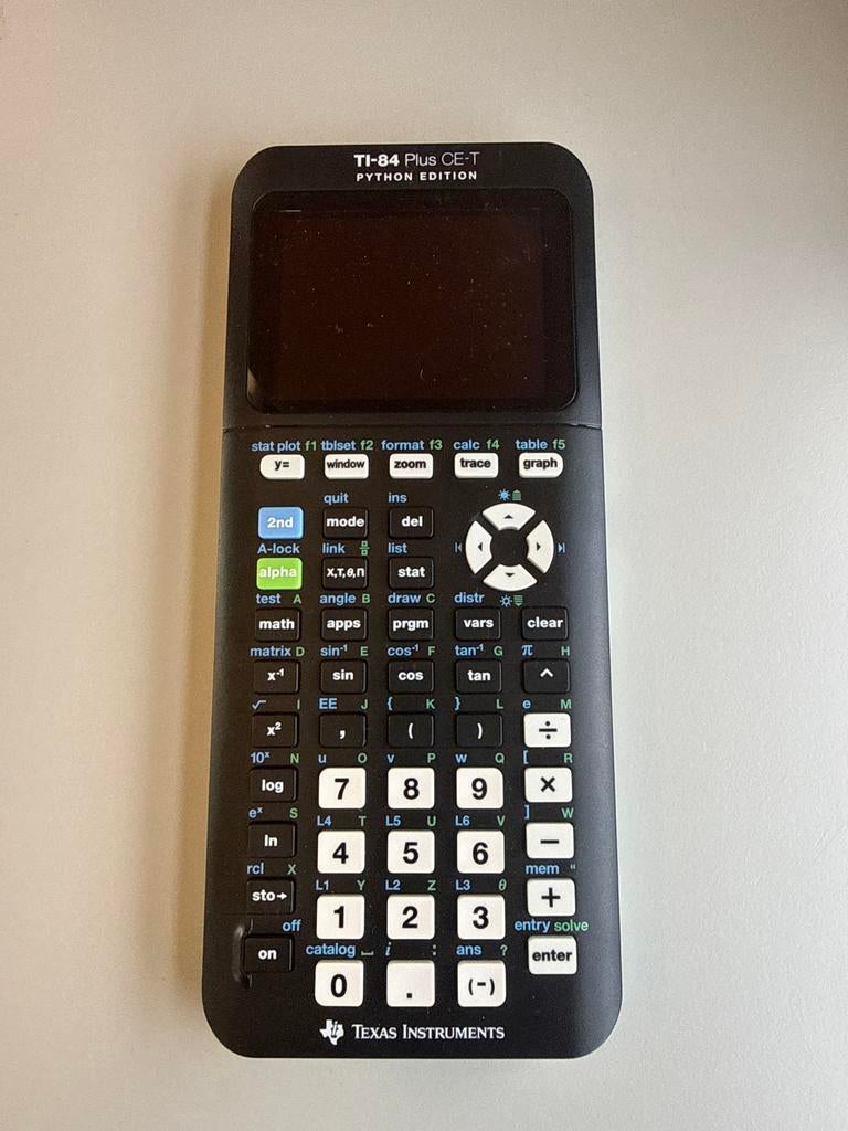 Texas instruments TI-84 Plus CE-T, Ophalen of Verzenden