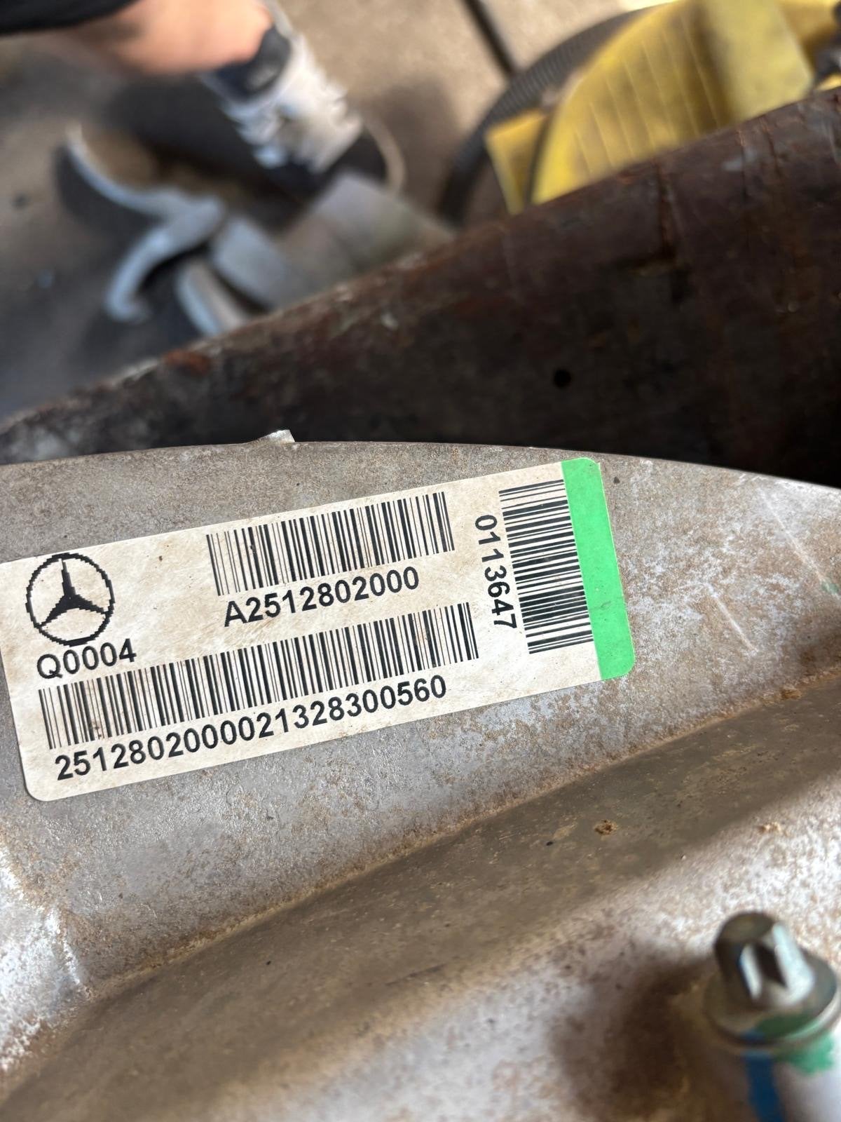 Mercedes-Benz Tussenbak A2512802000 - Gebruikt, Ophalen, Gebruikt, ., Mercedes-Benz