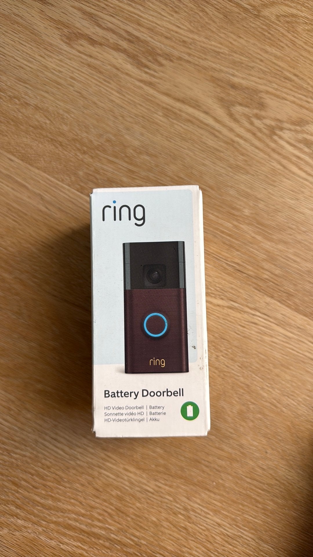 Ring doorbell, Verzenden, Nieuw, Draadloos