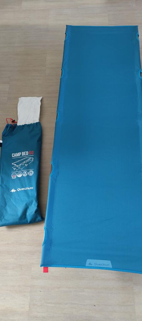 Veldbed 185x60x20, Ophalen of Verzenden, Gebruikt, 1-persoons