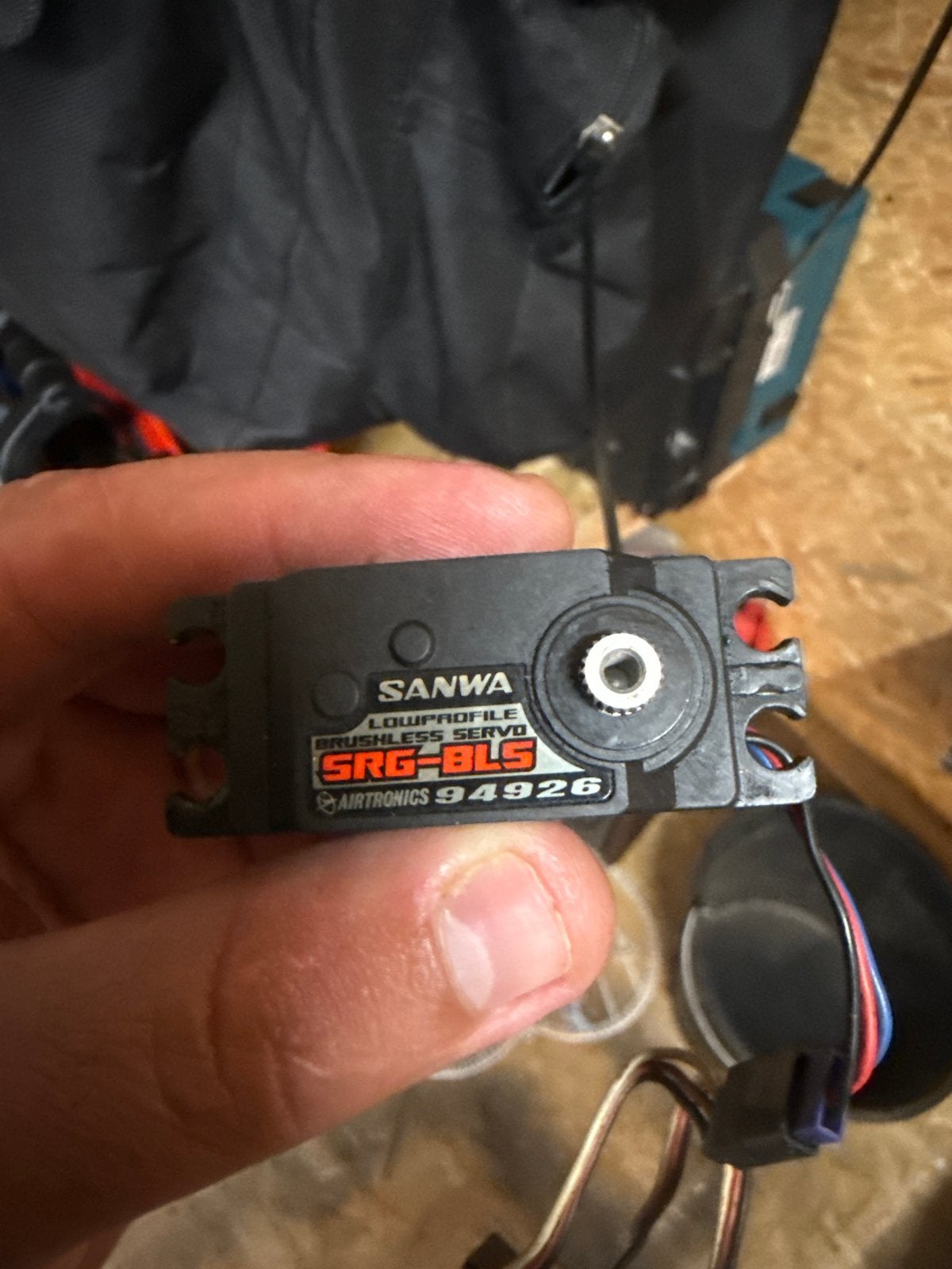 Sanwa SRG-BLS Low Profile Brushless Servo 94926, Ophalen of Verzenden, Gebruikt