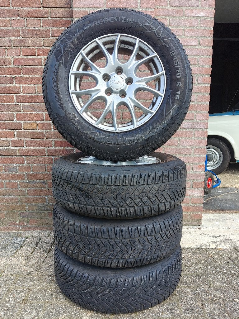 Hyundai IX 35 | Winterset | 5x114.3 | 6.5 x 16Inch, Ophalen, 16 inch, Banden en Velgen, Winterbanden