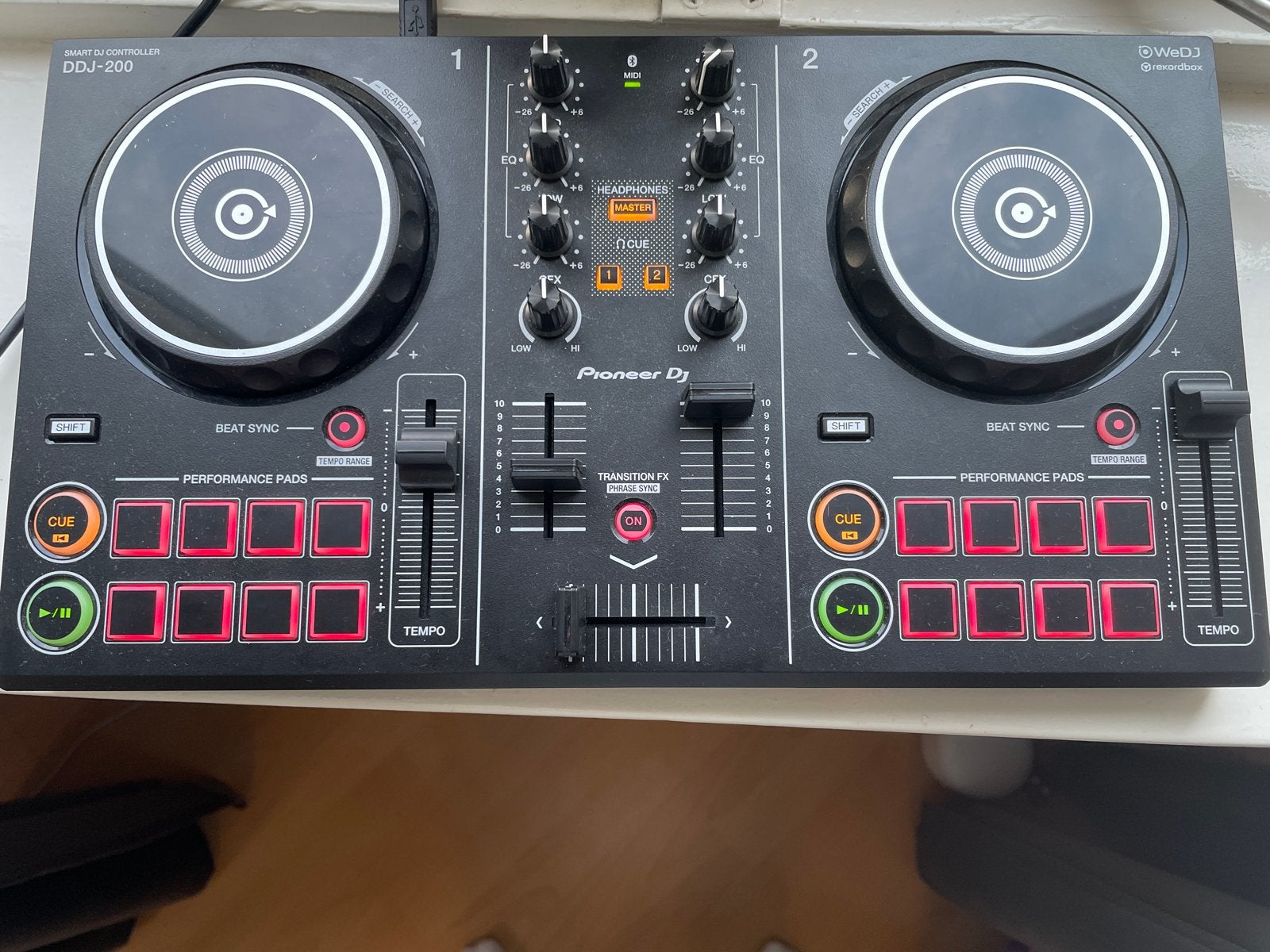 Pioneer DDJ-200 DJ Controller - Werkt perfect!, Muziek en Instrumenten, Ophalen, Zo goed als nieuw, Dj-set, Pioneer