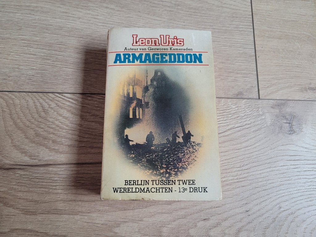 Armageddon - Leon Uris ~ HH8063, Boeken, Ophalen of Verzenden, Tweede Wereldoorlog, Gelezen, Leon Uris