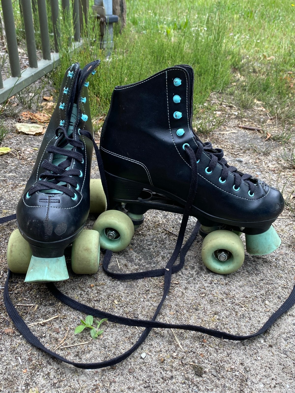 SFR Vision Quad Skates - Zwart/Mintgroen- Maat 38, Ophalen, Gebruikt, Dames
