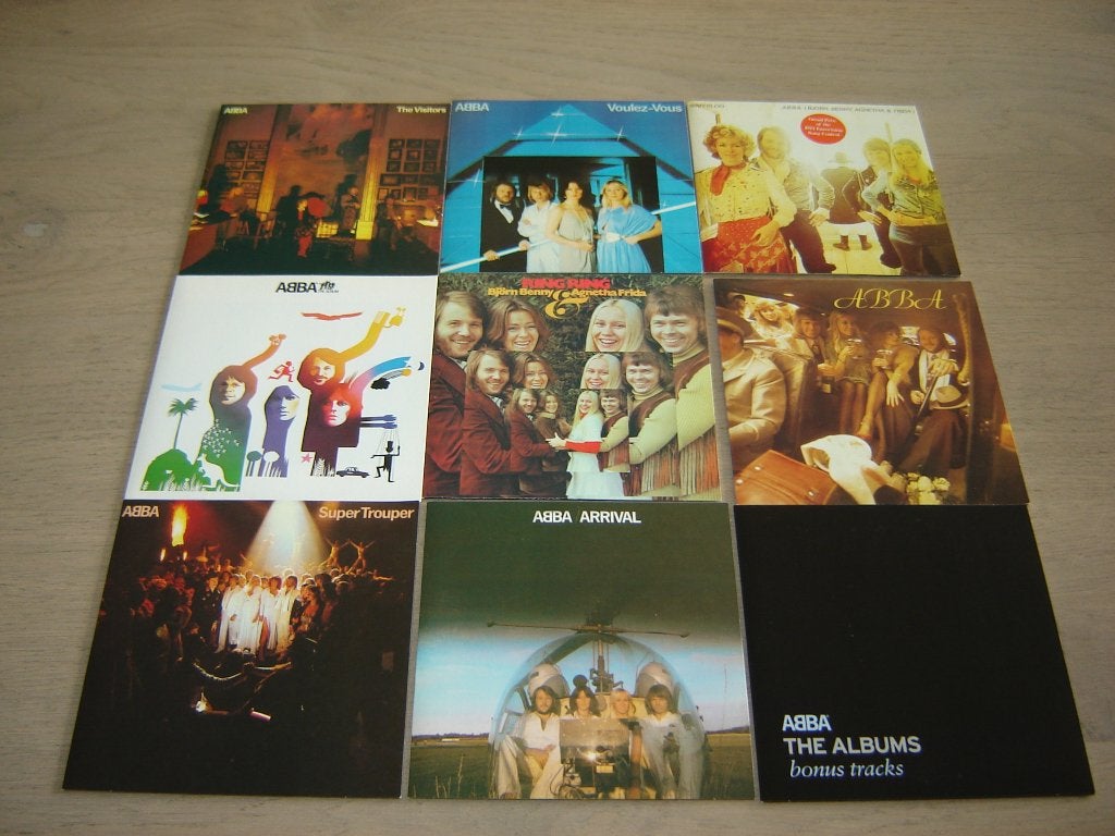 ABBA THE ALBUMS 9 CD's !!!!!!!, Ophalen of Verzenden, Zo goed als nieuw