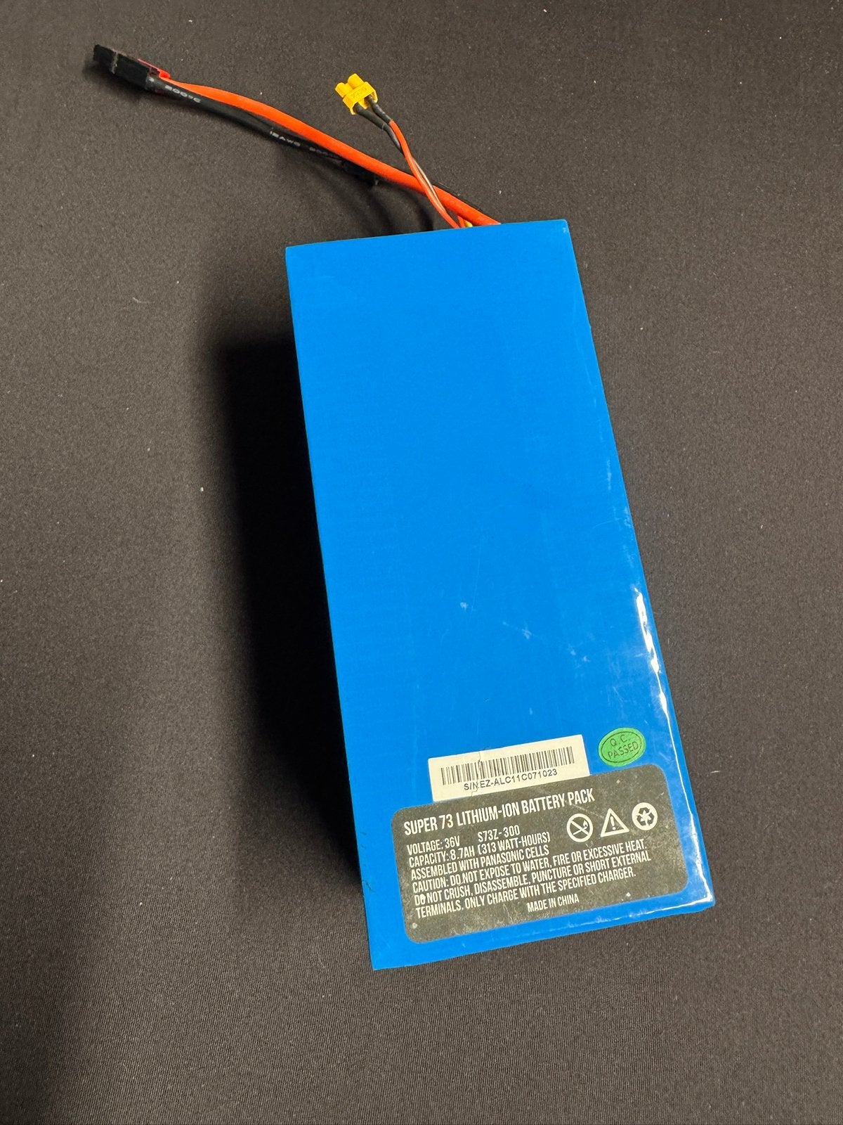 Super 73 (ZG) Lithium-ion Accu - 36V 8.7Ah (1313 Watt-uur), Fietsen en Brommers, Fietsaccessoires | Fietsaccu's, Zo goed als nieuw