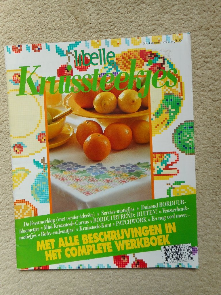 2 libelle borduur tijdschriften samen voor € 5,00, Ophalen of Verzenden, Gebruikt, Handborduren, Patroon