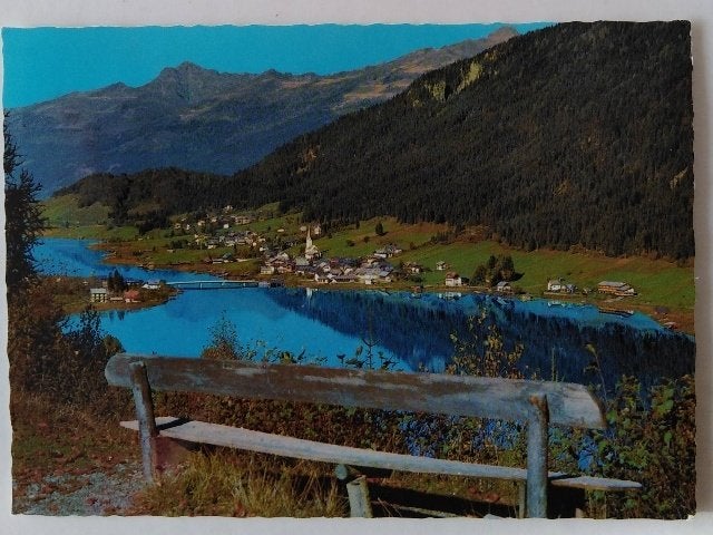 Oude ansichtkaart Weissensee, Oostenrijk., Ophalen of Verzenden, 1980 tot heden, Gelopen, Oostenrijk