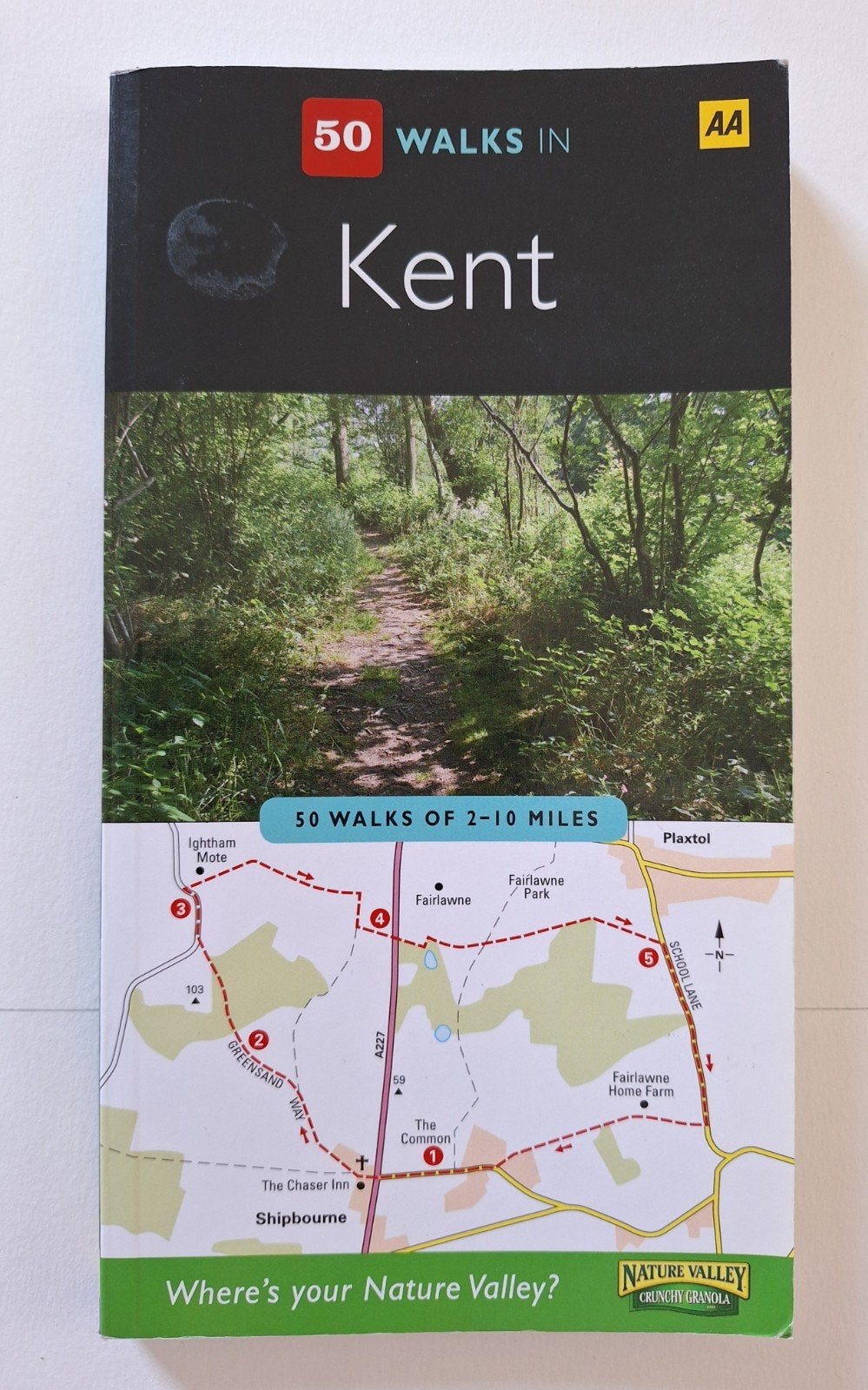 50 wandelingen in Kent, Boeken, Fiets- of Wandelgids, Europa, Ophalen of Verzenden, Gelezen