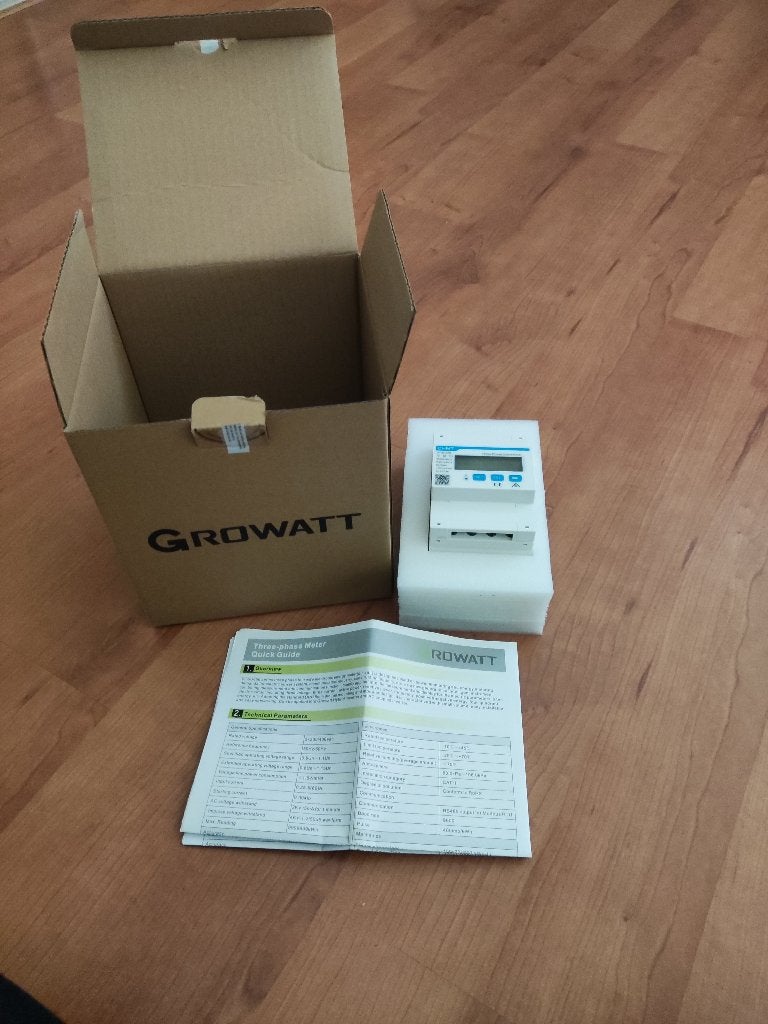 Growatt 3 fase smart meter, Ophalen of Verzenden, Nieuw