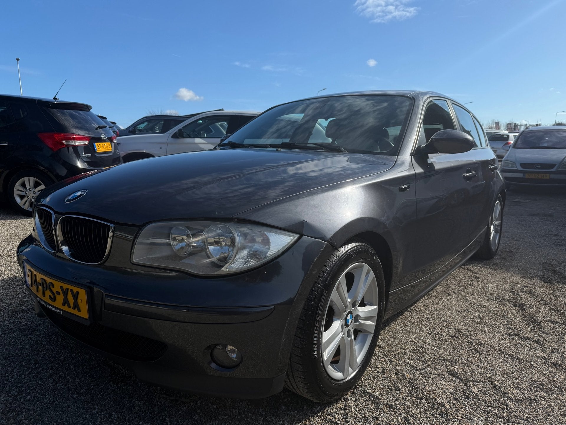BMW 1-serie 116i High Executive Airco Cruise PDC LMV Nieuwe, Auto's, BMW, 1596 cc, Gebruikt, 4 cilinders, 635 kg