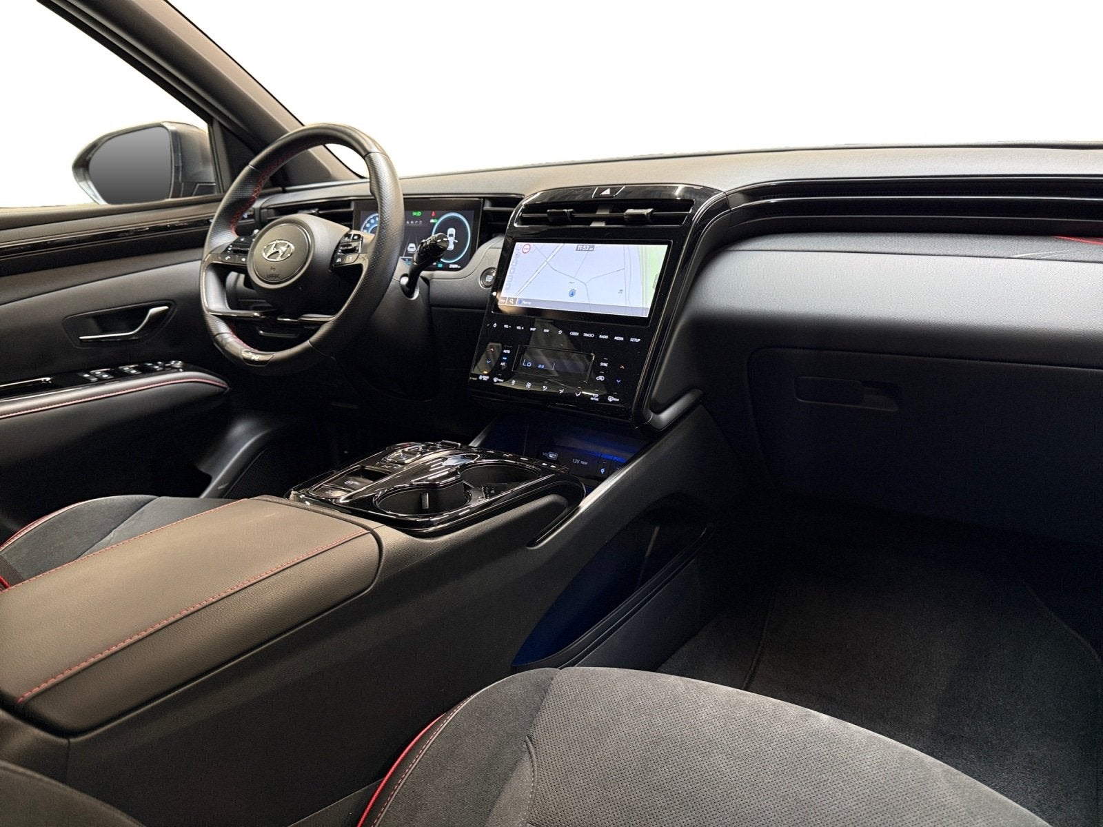 Hyundai Tucson 1.6 T-GDI PHEV N Line I Adaptive Cruise I Sto, 1350 kg, Gebruikt, Zwart, 4 cilinders