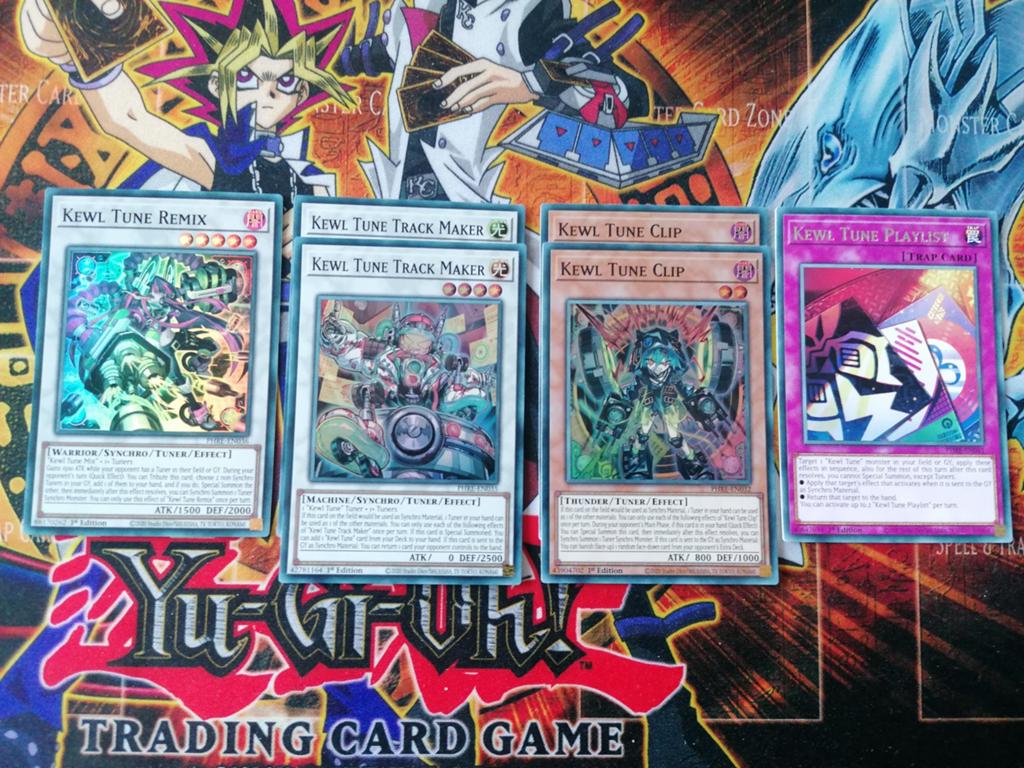 Kewl Tune Set - Super Rare / Rare PHRE - Yu-Gi-Oh, Ophalen of Verzenden, Zo goed als nieuw, Meerdere kaarten, Foil