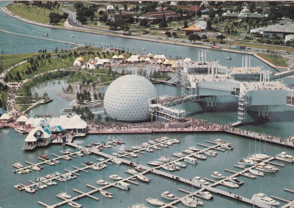 Canada toronto, ontario place marina, Verzenden, 1960 tot 1980, Gelopen, Buiten Europa