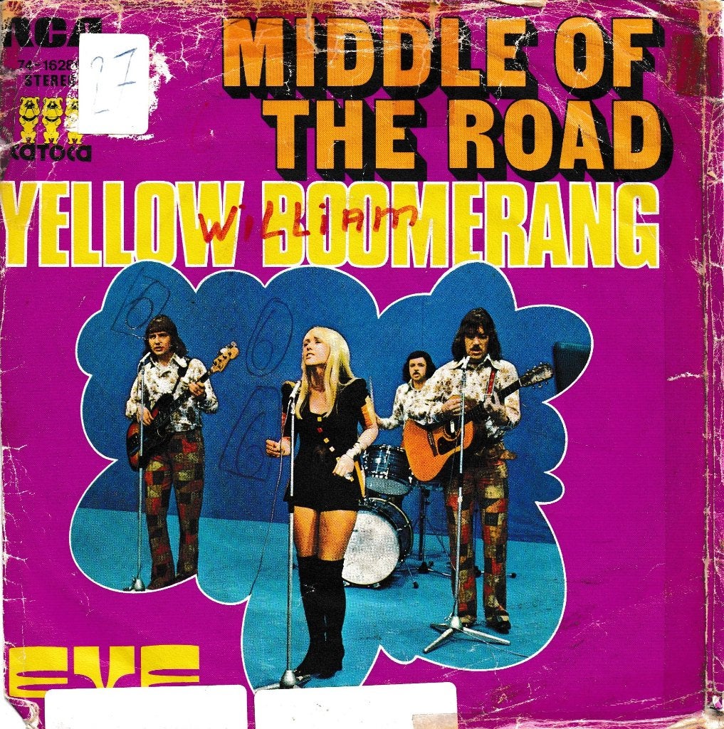 Middle of the Road - Yellow Boomerang, Ophalen of Verzenden, Gebruikt, 7 inch, Pop