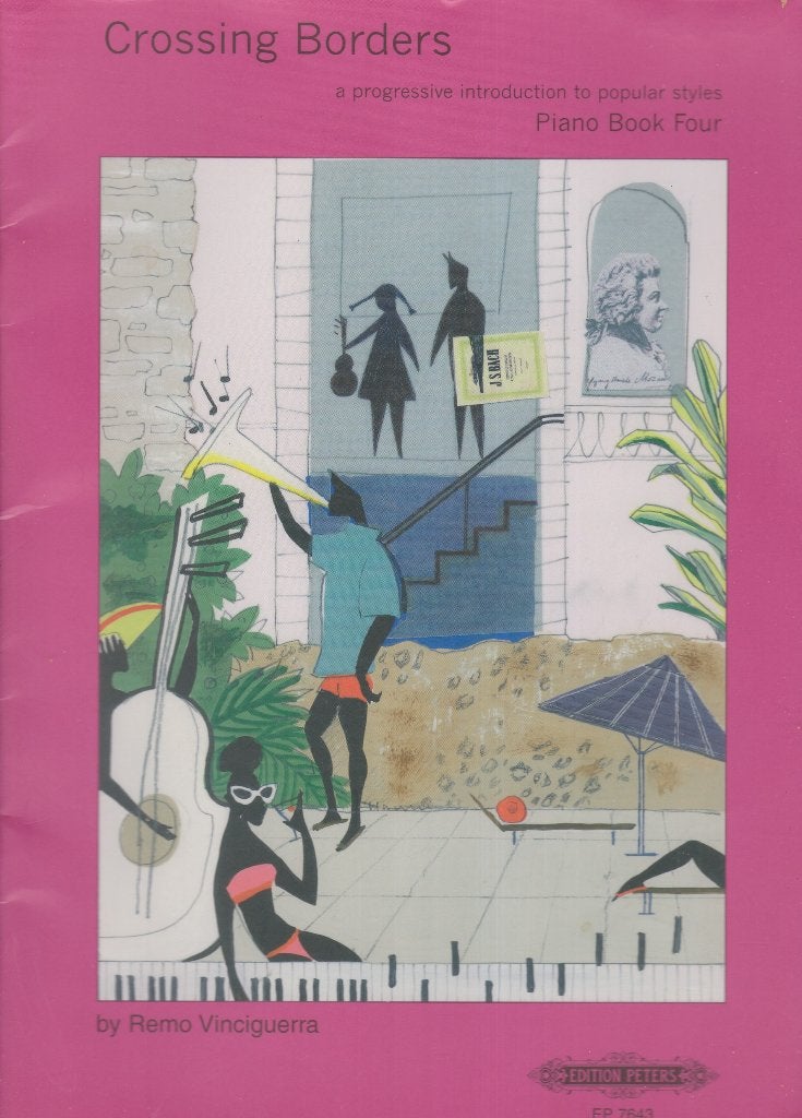 REMCO VINCIGUERRA - CROSSING BORDER - PIANO BOOK 4, Gebruikt, Ophalen of Verzenden, Artiest of Componist, Piano