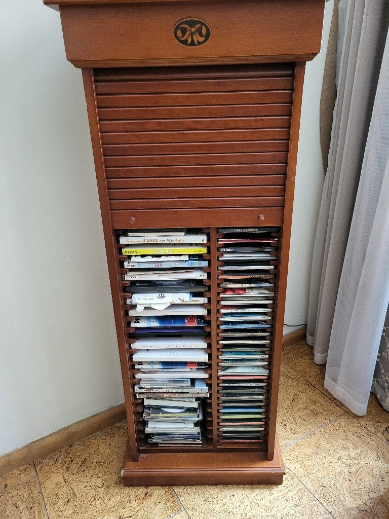 Opbergkast CD/DVD, klassieke stijl, Huis en Inrichting, Kasten | Overige, Ophalen, Gebruikt