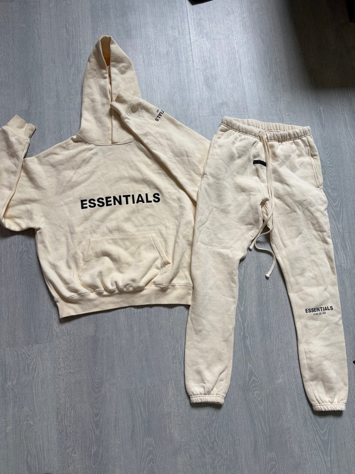 Essentials Fear of God Cream Trainingspak XS, Ophalen of Verzenden, Zo goed als nieuw