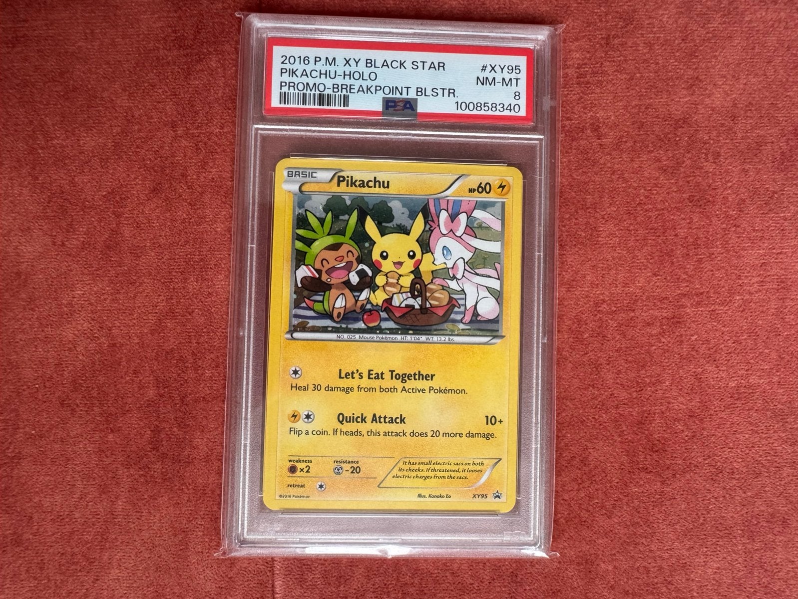 Pikachu XY95 Promo PSA, Ophalen, Nieuw