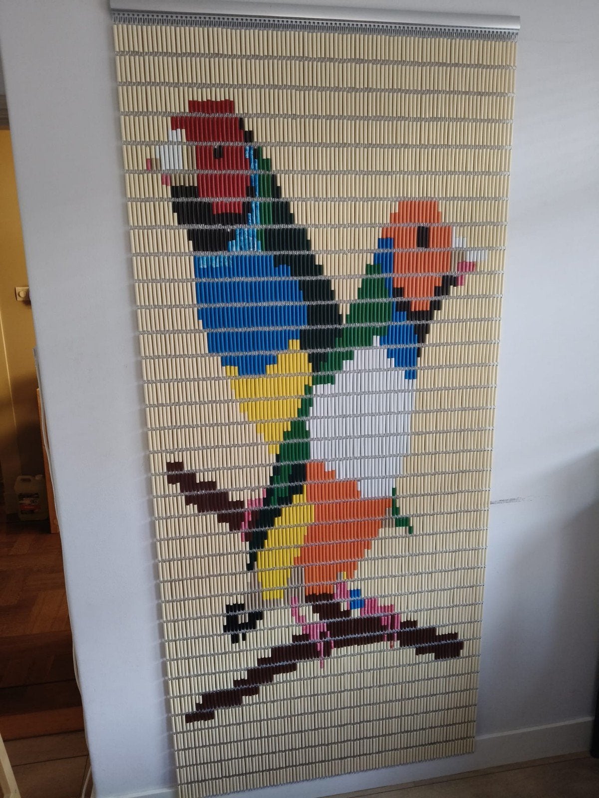 Een mooi vliegengordijn maten zijn  93 bij 210, Ophalen of Verzenden