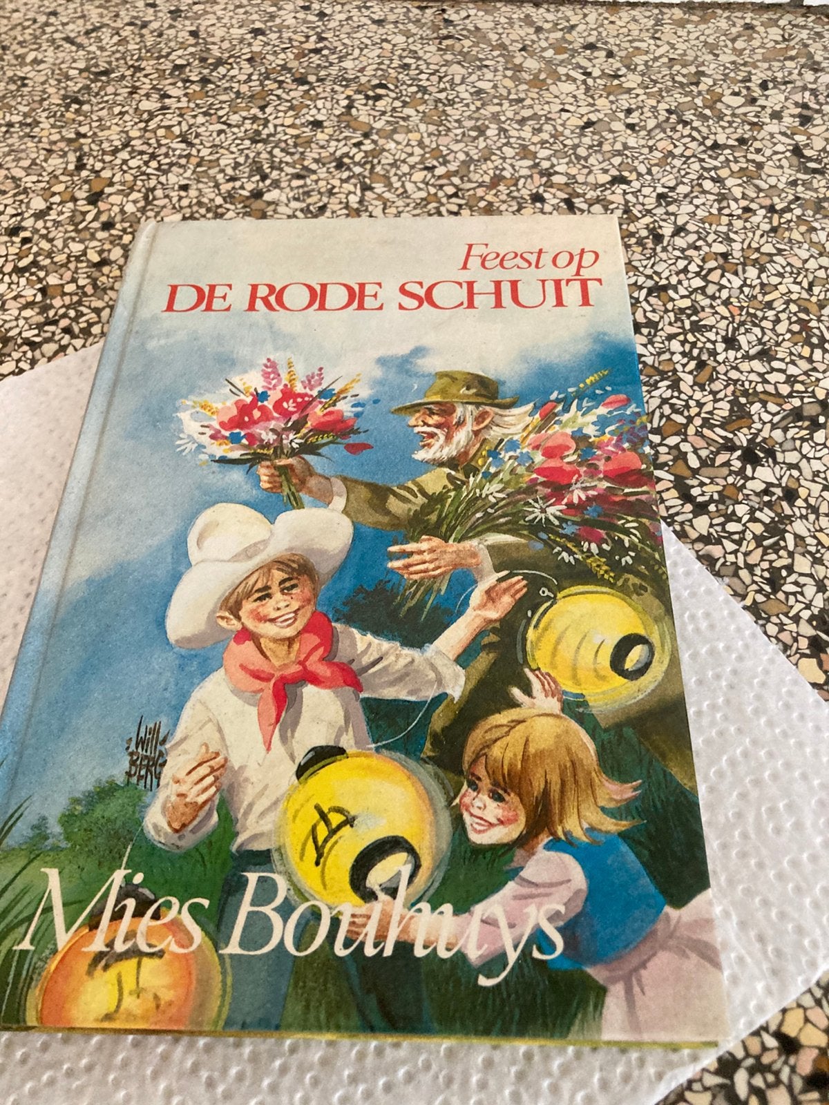 Feest op de rooie schuit, Ophalen of Verzenden, Gelezen, Fictie algemeen