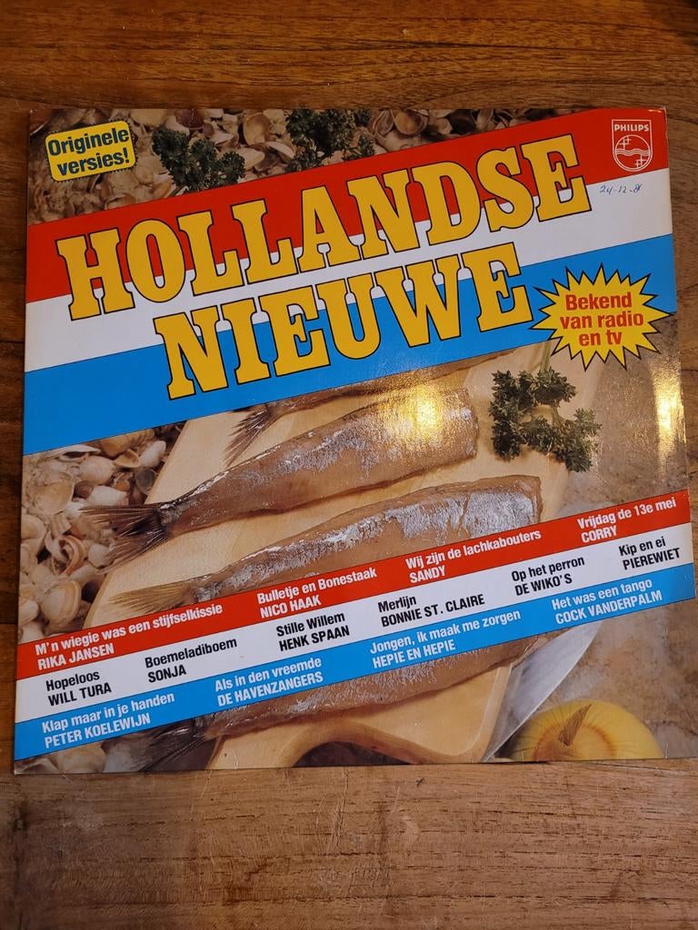 Hollandse nieuwe, Ophalen of Verzenden, Zo goed als nieuw, Overige formaten, Levenslied of Smartlap