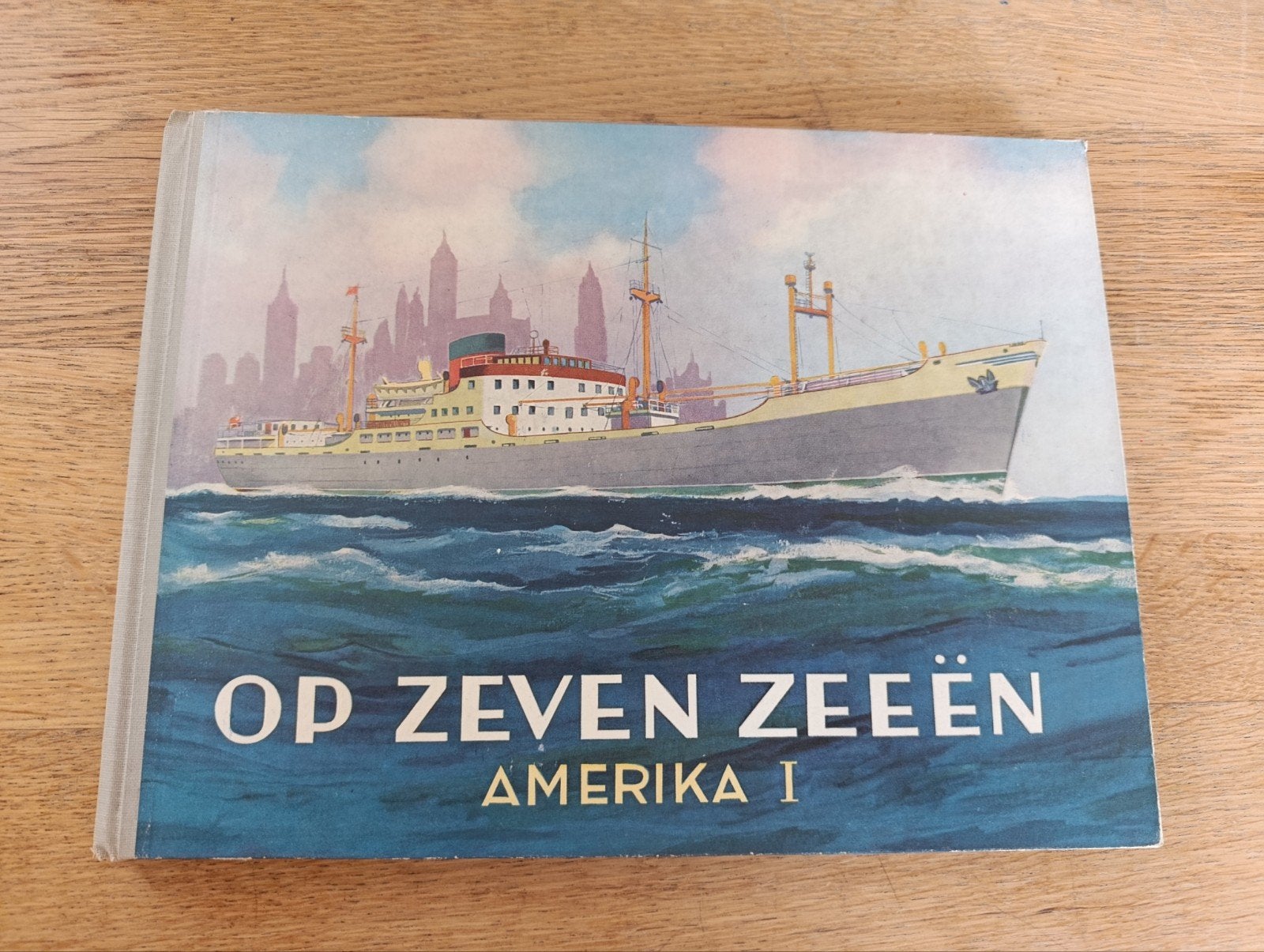 Op zeven zeeën, Amerika I, compleet plaatjesalbum, Hooimeije, Ophalen of Verzenden, Gelezen