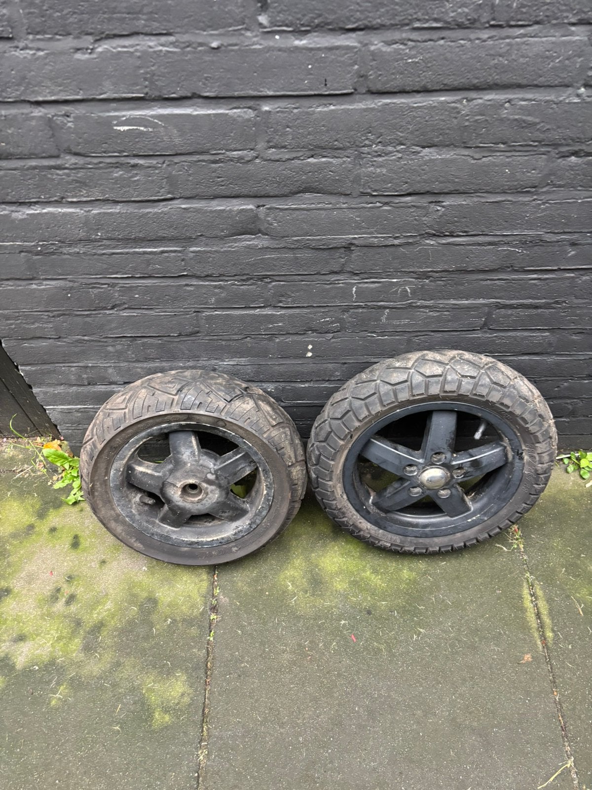Vespa Set Velgen met Banden LX S LXV ET, Ophalen of Verzenden