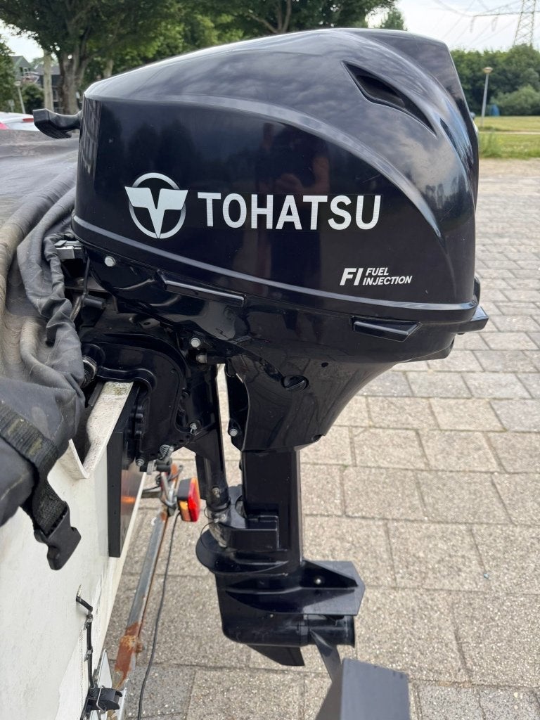 Tohatsu 20pk langstaart, elec. gestart 2019, Watersport en Boten, Ophalen, 10 tot 30 pk, Viertaktmotor, Zo goed als nieuw