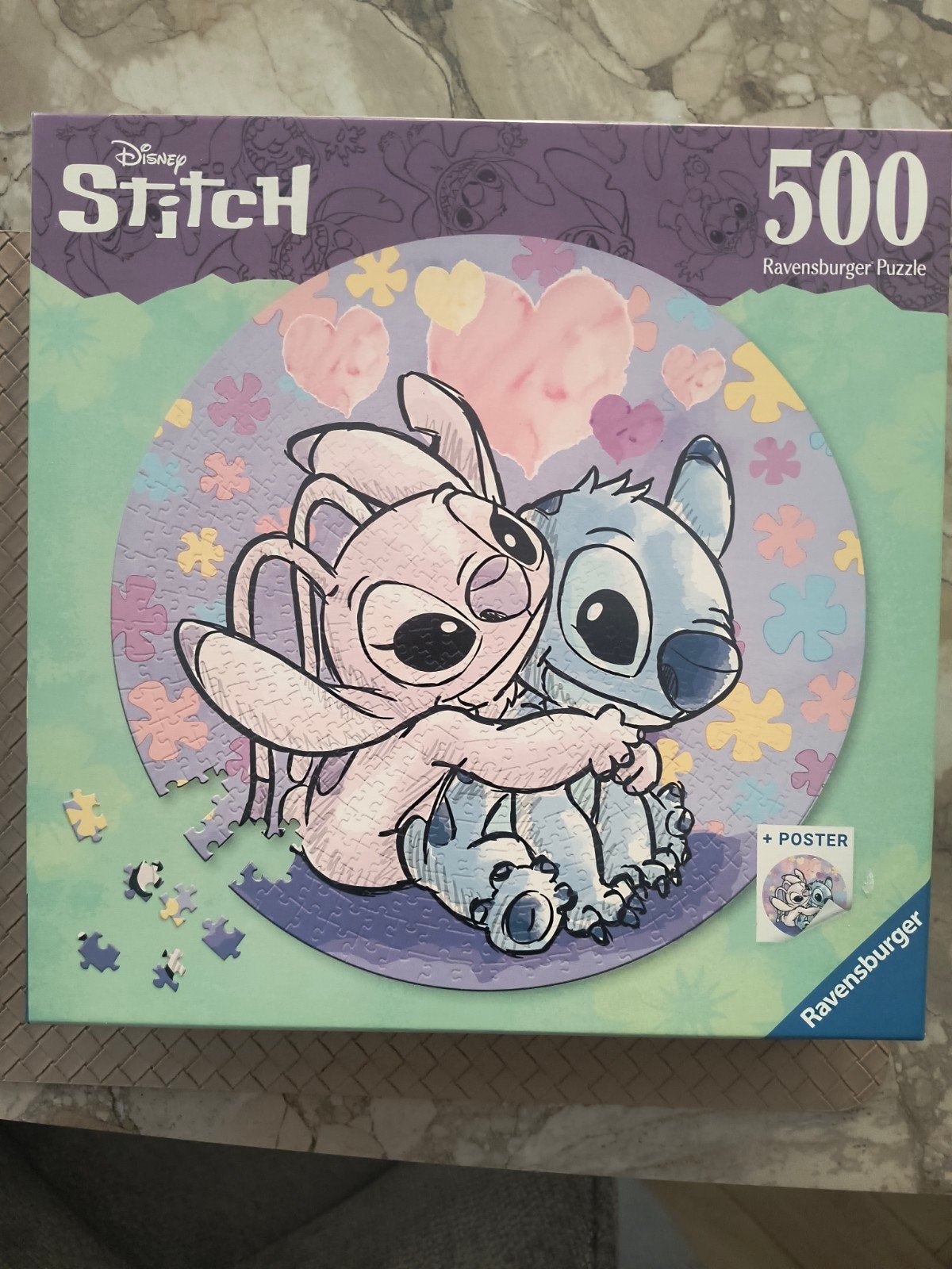 Ravensburger Disney Stitch Puzzel 500 Stukjes, Hobby en Vrije tijd, Denksport en Puzzels, Ophalen of Verzenden