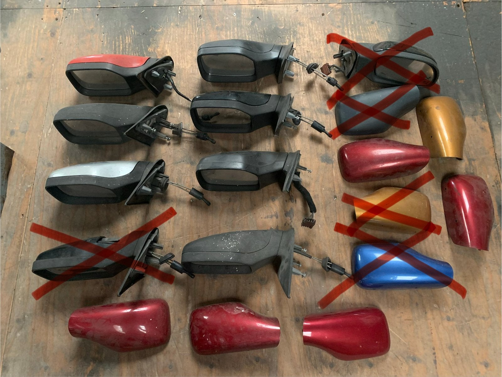 Spiegel links Peugeot 106 GTi Rallye Sport XS Accent, Auto-onderdelen, Gebruikt, -, -, Ophalen of Verzenden