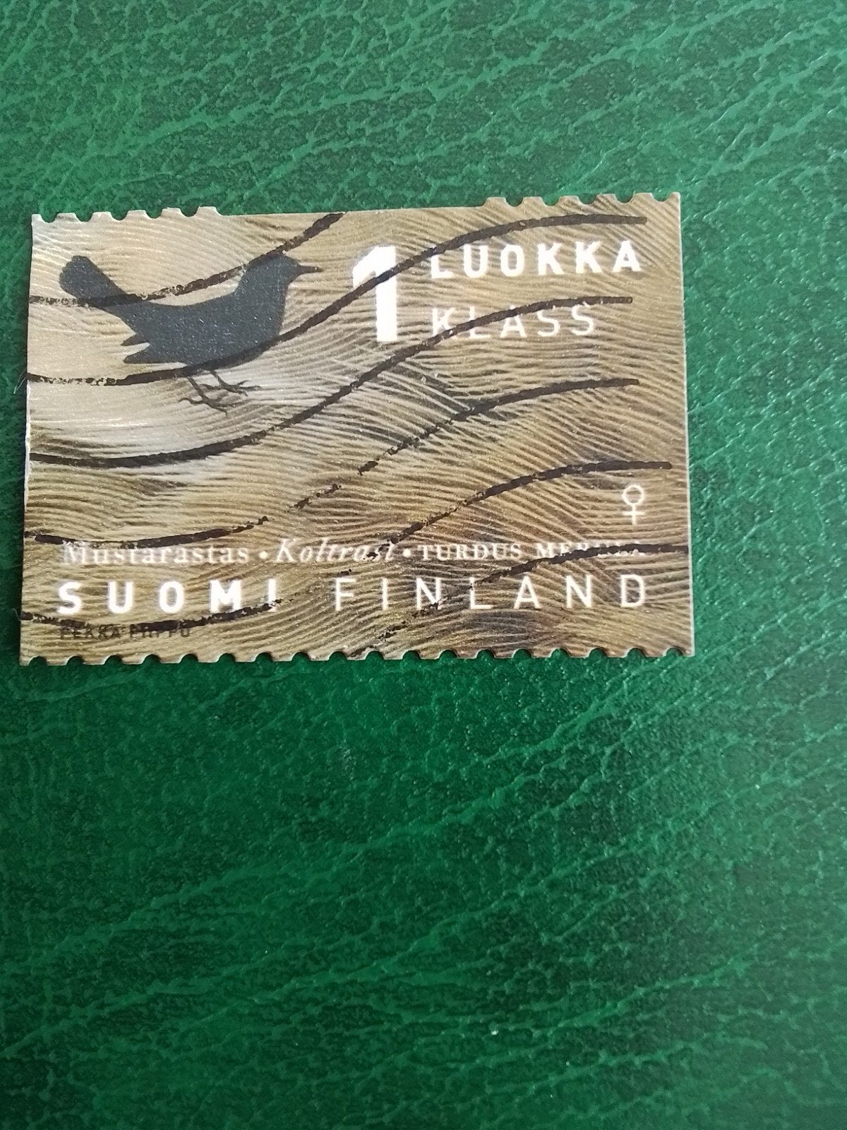 Finland gestempeld vogel, Ophalen of Verzenden, Finland, Gestempeld