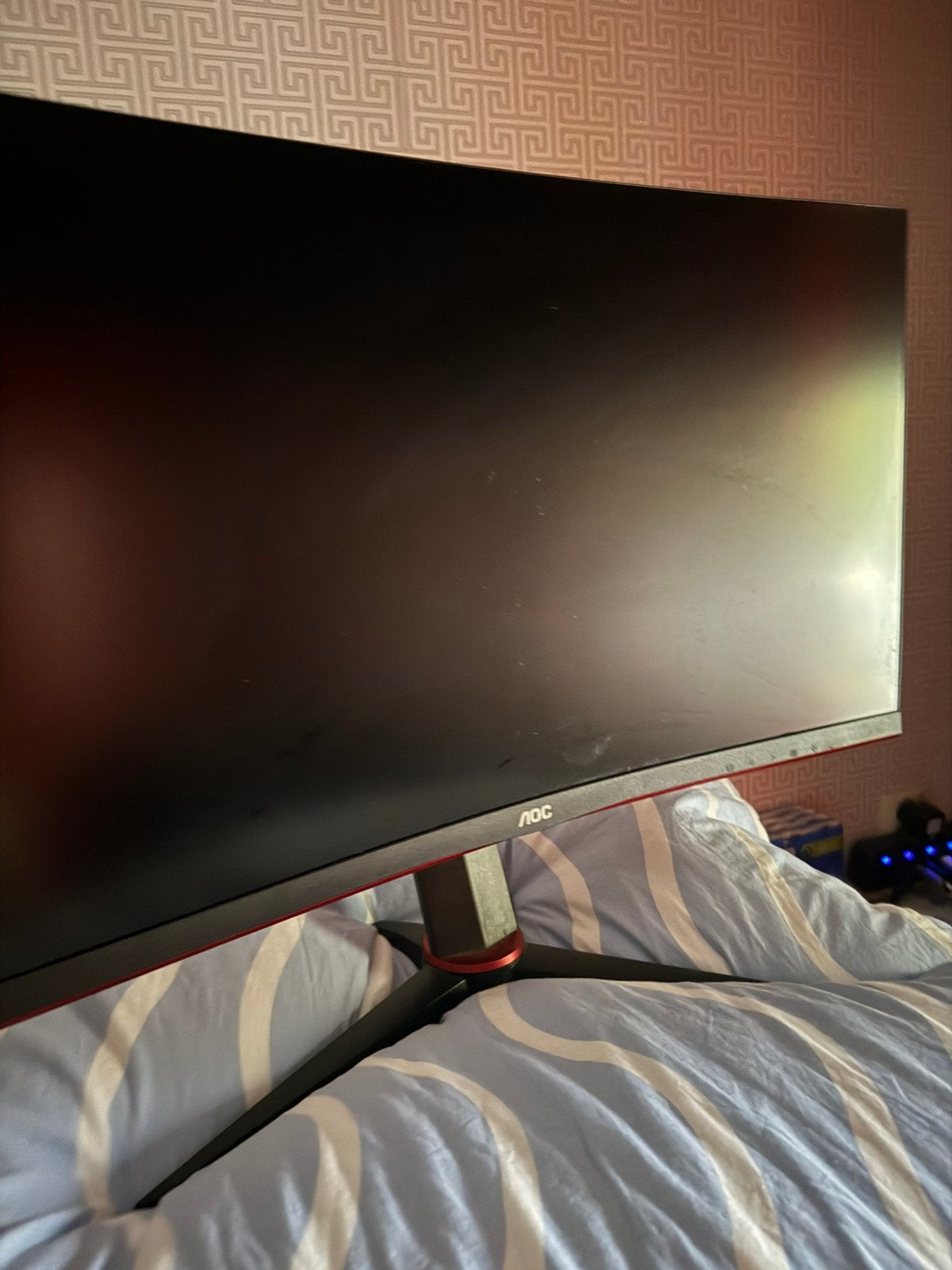 Aoc monitor 165hz 0.5 ms 27inch, Ophalen of Verzenden, Zo goed als nieuw, Minder dan 100 cm