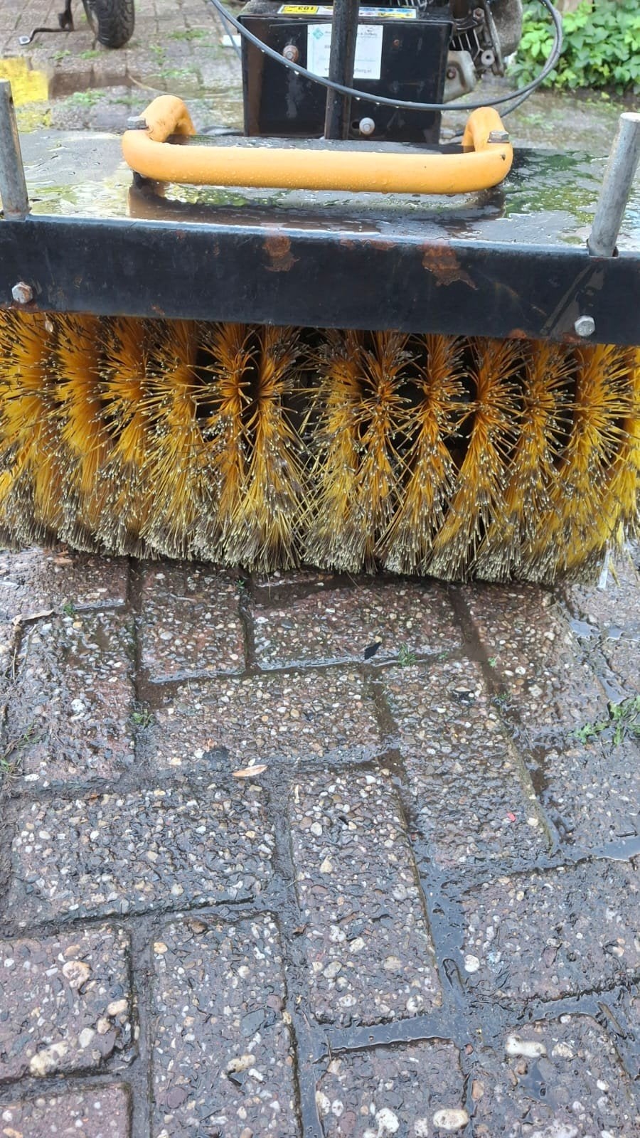 veegmachine, Tuin en Terras, Veegmachines, Ophalen, Gebruikt