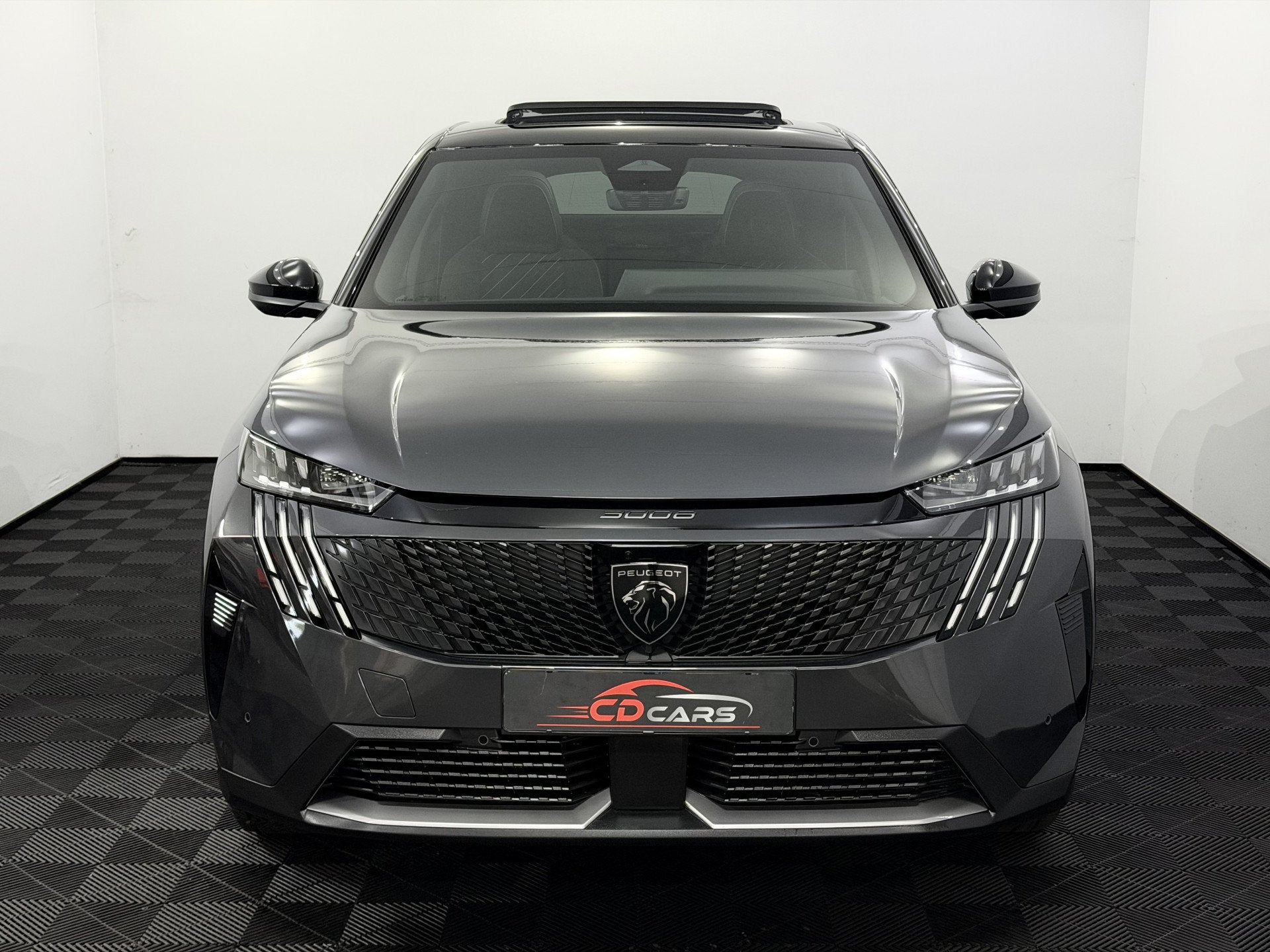 Peugeot 3008 1.2 Hybrid 145 GT DCS6 Panoramadak, 360 Camera,, Gebruikt, 1199 cc, Leder en Stof, Bedrijf