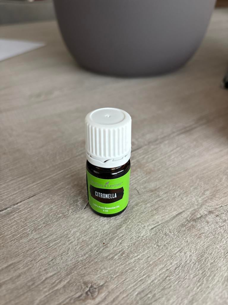 Young Living Citronella Essentiële Olie 5ml, Ophalen of Verzenden, Nieuw, Aroma