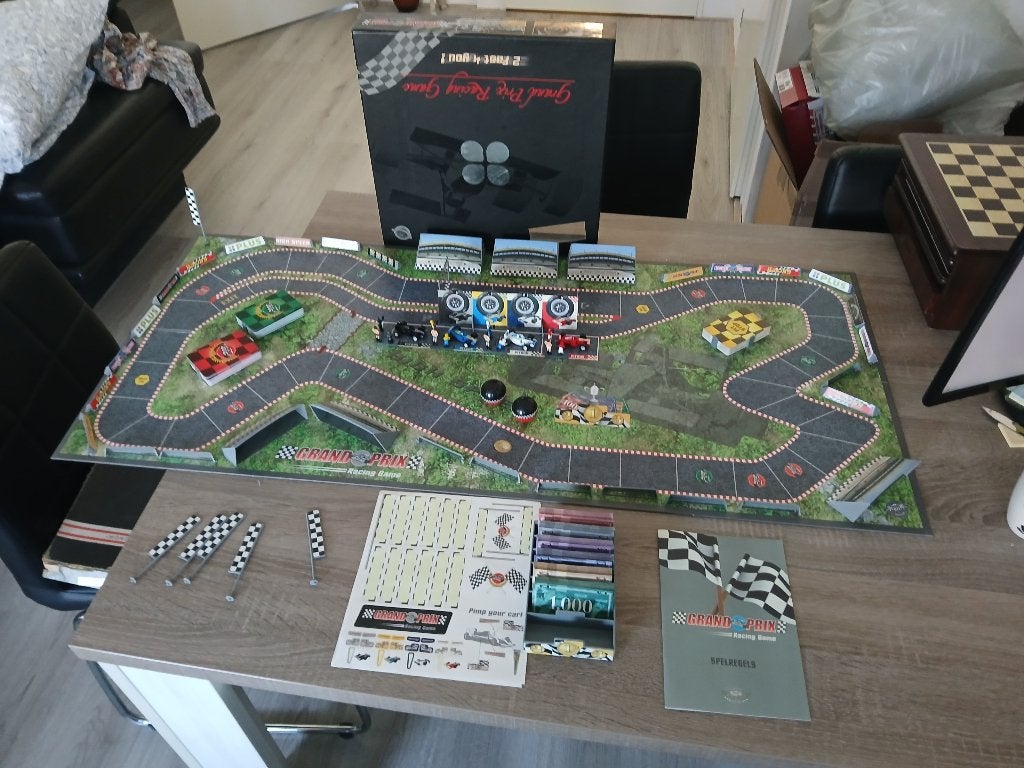 Het grandprix racing bordspel !, Een of twee spelers, Ophalen of Verzenden, Nieuw